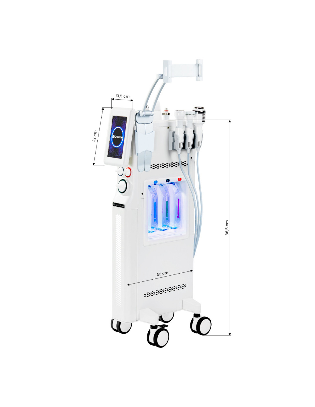 Kombajn kosmetyczny Giovanni 6w1 Ashe Super bubble plus 