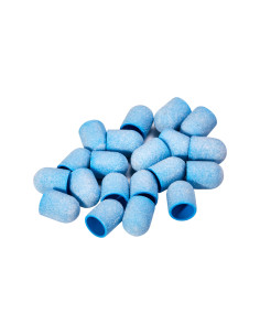 Exo abrasive cap medium blue 10mm /150 20pcs med cap