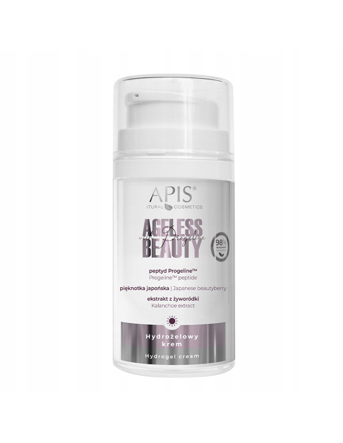 Apis Ageless beauty with progeline hydrożelowy krem na dzień z progeliną 50 ml 