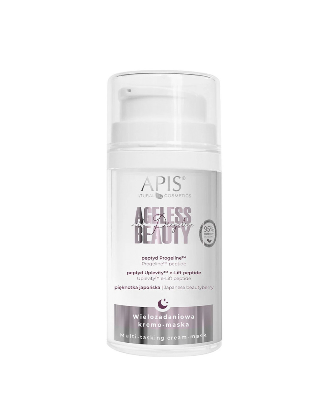 Apis Ageless beauty with progeline wielozadaniowa kremo-maska na noc z progeliną 50 ml 