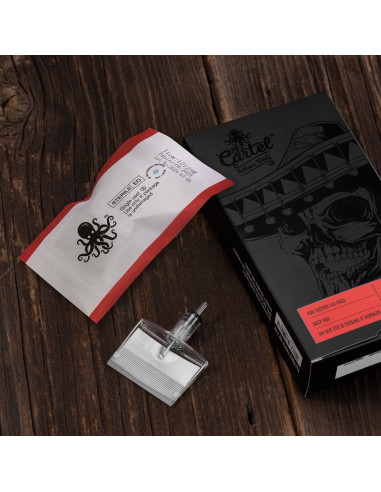 Tattoo cartridge El Cartel V2 - 0.35 123RM ShortTaper 5szt. 