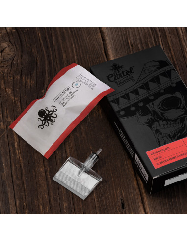 Tattoo cartridge El Cartel V2 - 0.35 123M ShortTaper 5szt. 