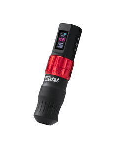 El cartel vispa wireless tattoo machine black/red