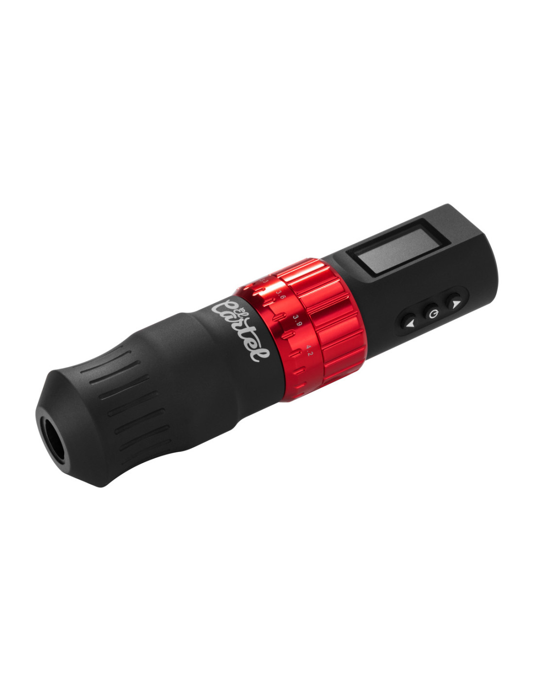 EL CARTEL VISPA Bezprzewodowa maszynka do tatuażu czarno/czerwona 