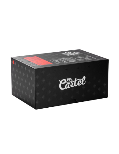 EL CARTEL VISPA Bezprzewodowa maszynka do tatuażu czarno/czerwona 