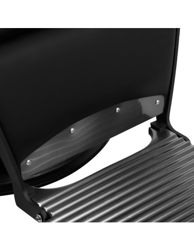 Sillón de barbero Milano Nero Precisione – Diseño italiano 