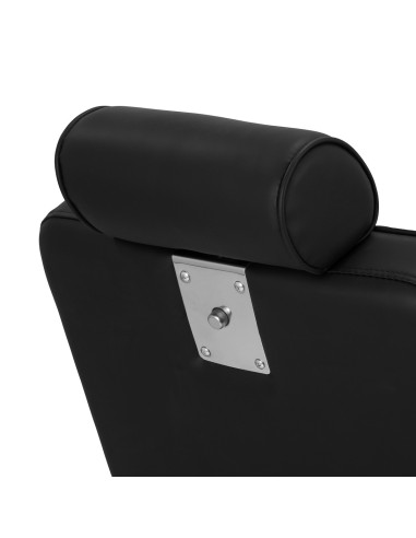 Cadeira de barbeiro Milano Nero Precisione – Design italiano 