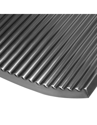 Cadeira de barbeiro Milano Nero Precisione – Design italiano 