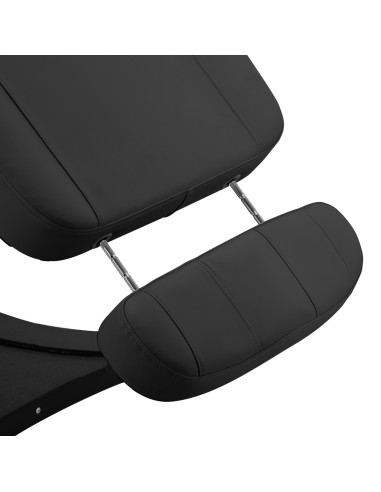 Elektryczny fotel kosmetyczny SILLON CLASSIC 3 silniki czarny 