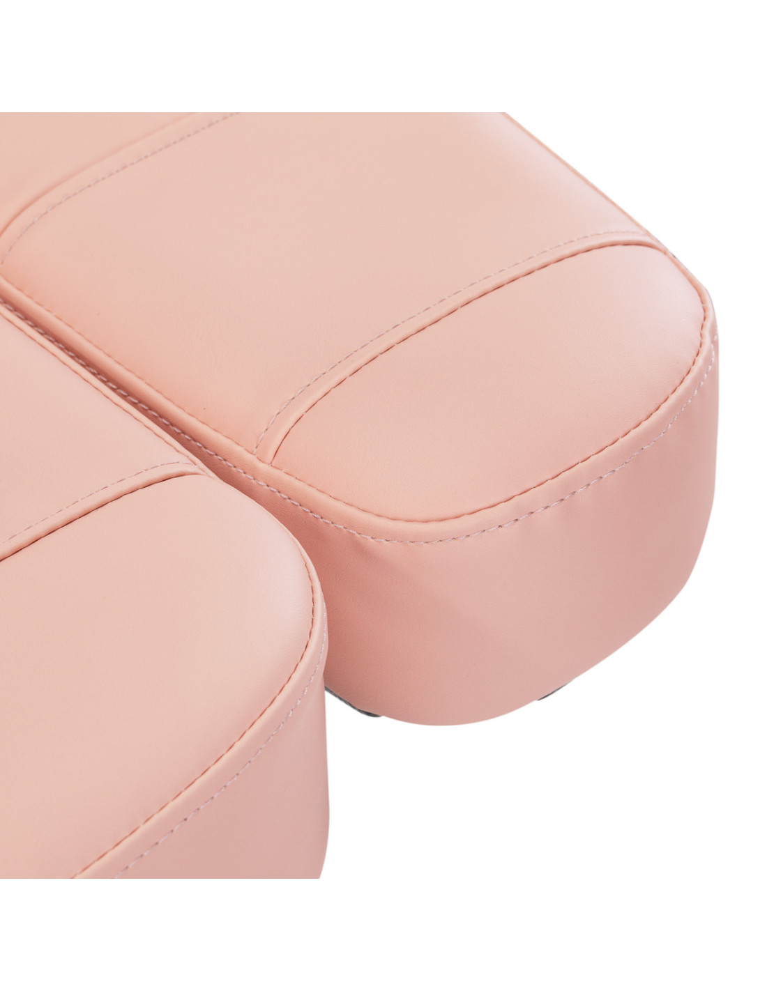 Elektryczny fotel cosmetyczny SILLON CLASSIC 3 silniki różowo czarny 