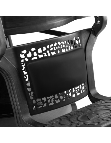 Luxor Vintage Friseurstuhl SCHWARZ – Klassische Eleganz & professioneller Komfort