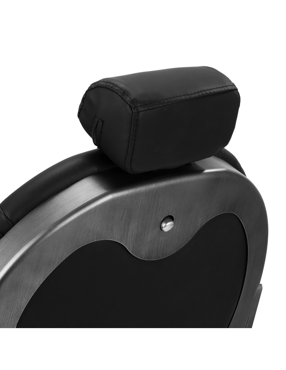 Sillón de barbero vintage Luxor NEGRO: elegancia clásica y comodidad profesional