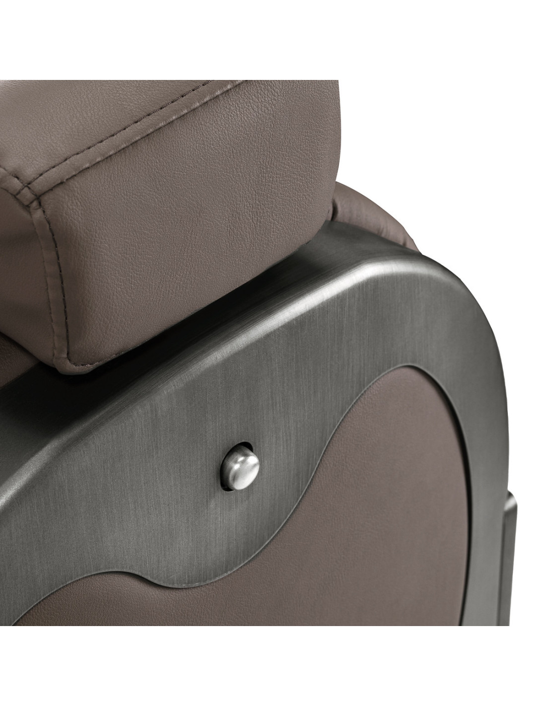 Cadeira de barbeiro vintage Luxor – chique retrô e conforto profissional