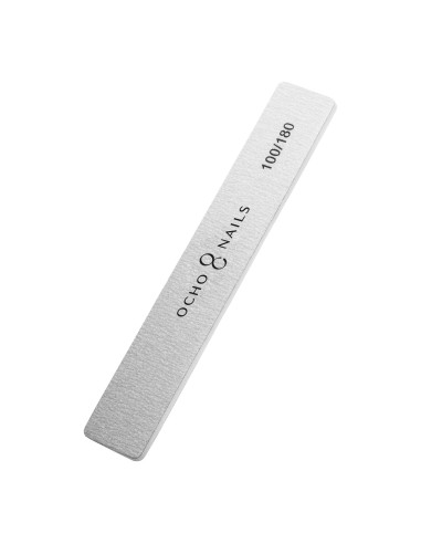 Ocho Nails pilnik szeroki prosty 100/180 10 szt.