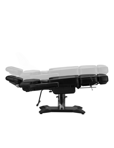 Fotel do tatuażu Pro Ink 604 w kolorze czarnym 