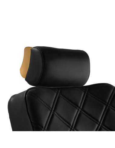 Royal Prestige GOLD-SCHWARZ Friseurstuhl – Luxus, Komfort und totale Kontrolle