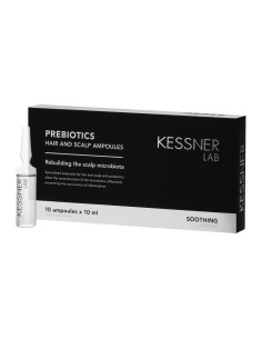 KESSNER LAB Ampollas prebióticas para cuero cabelludo y cabello - 10 x 10 ml