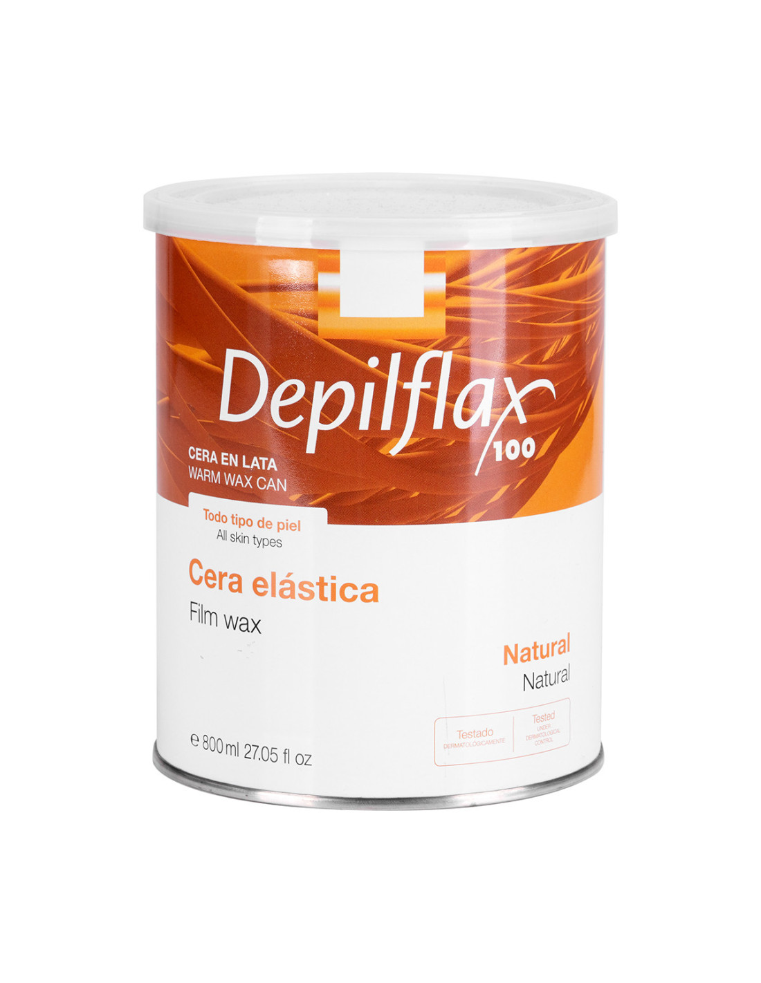 Depilflax wosk do depilacji puszka naturalny 800 ml FILM WOSK 
