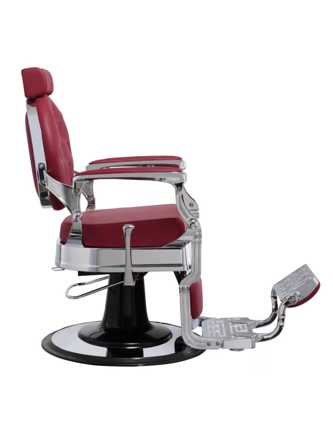 Sillón de barbero florencia rojo 