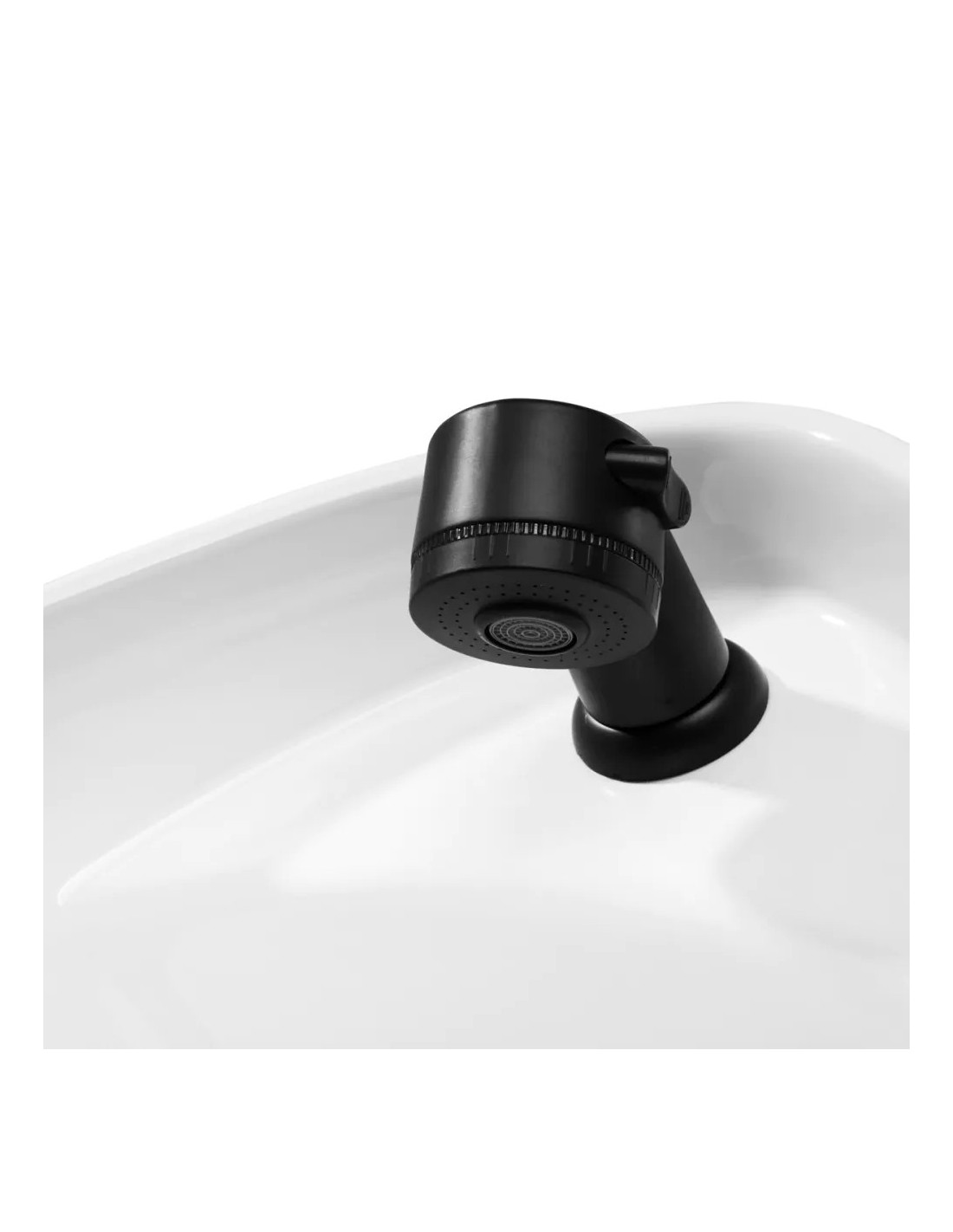 Shampoo para cabelos preto e bege porto