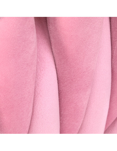 4Rico krzesło QS-GW06G aksamit różowe 