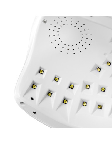 Lampa UV LED OCHO NAILS X13 65W biała z lustrzanym dnem 