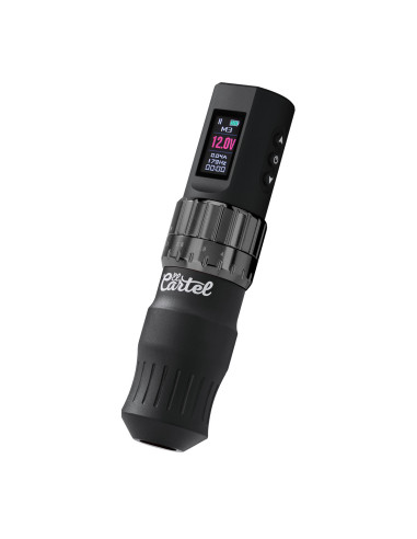 EL CARTEL VISPA Bezprzewodowa maszynka do tatuażu czarna