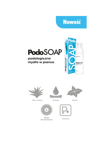 Podoland Podosoap podologiczne mydło w pianie 100 ml  