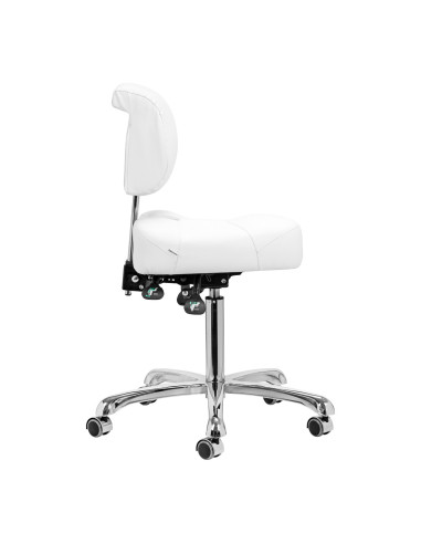 Taboret podologiczny 1005 Giovanni biały 