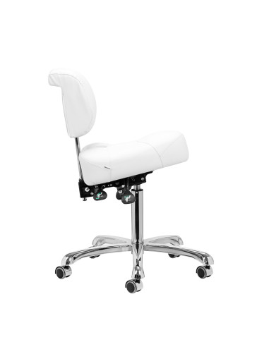 Taboret podologiczny 1005 Giovanni biały 