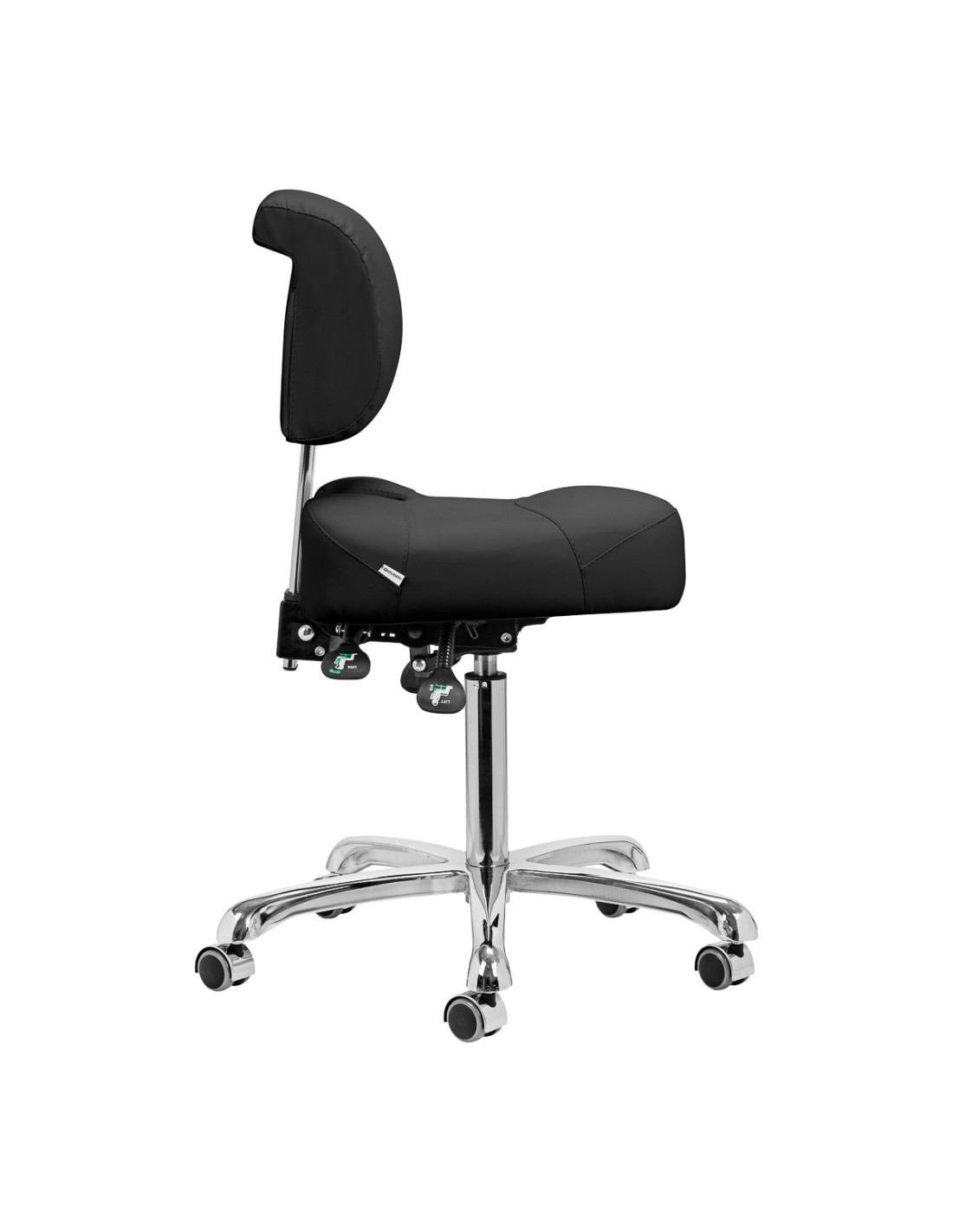 Taboret podologiczny 1005 Giovanni Czarny 