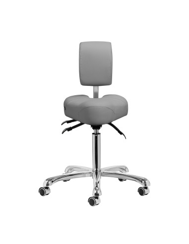 Taboret podologiczny 1005 Giovanni szary 