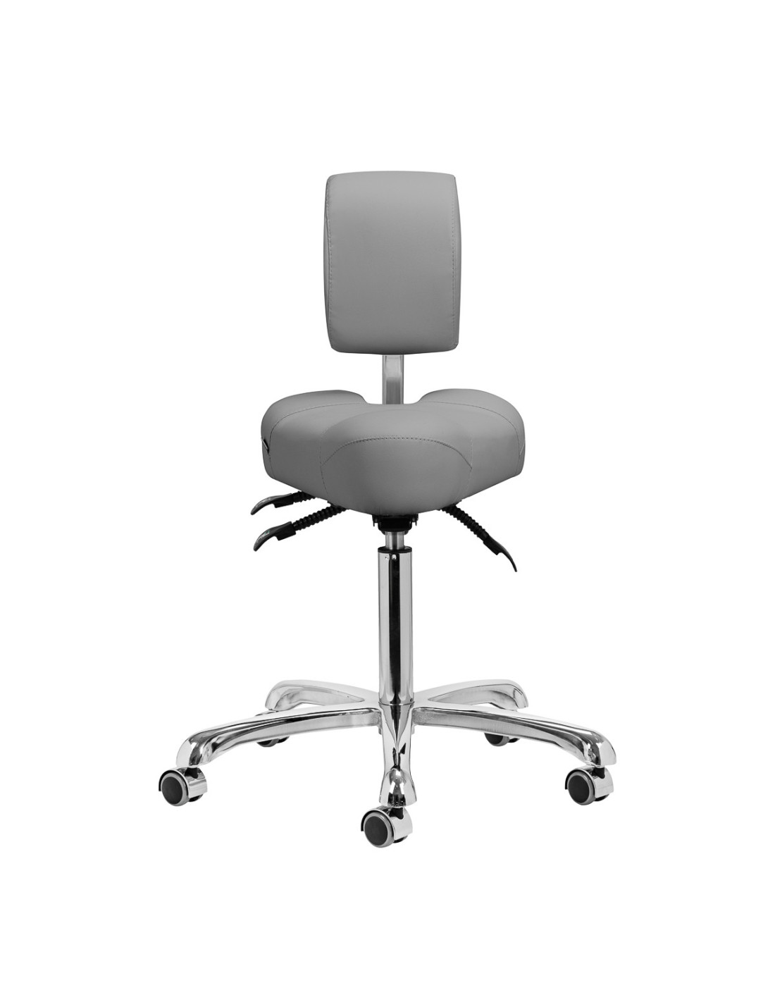 Taboret podologiczny 1005 Giovanni szary 