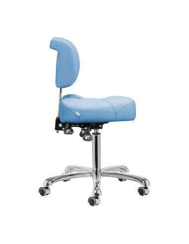 Taboret podologiczny 1005 Giovanni niebieski 