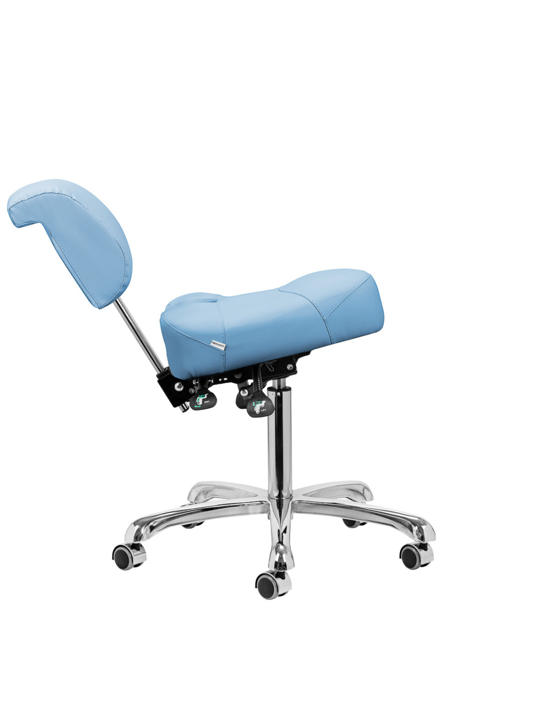 Taboret podologiczny 1005 Giovanni niebieski 