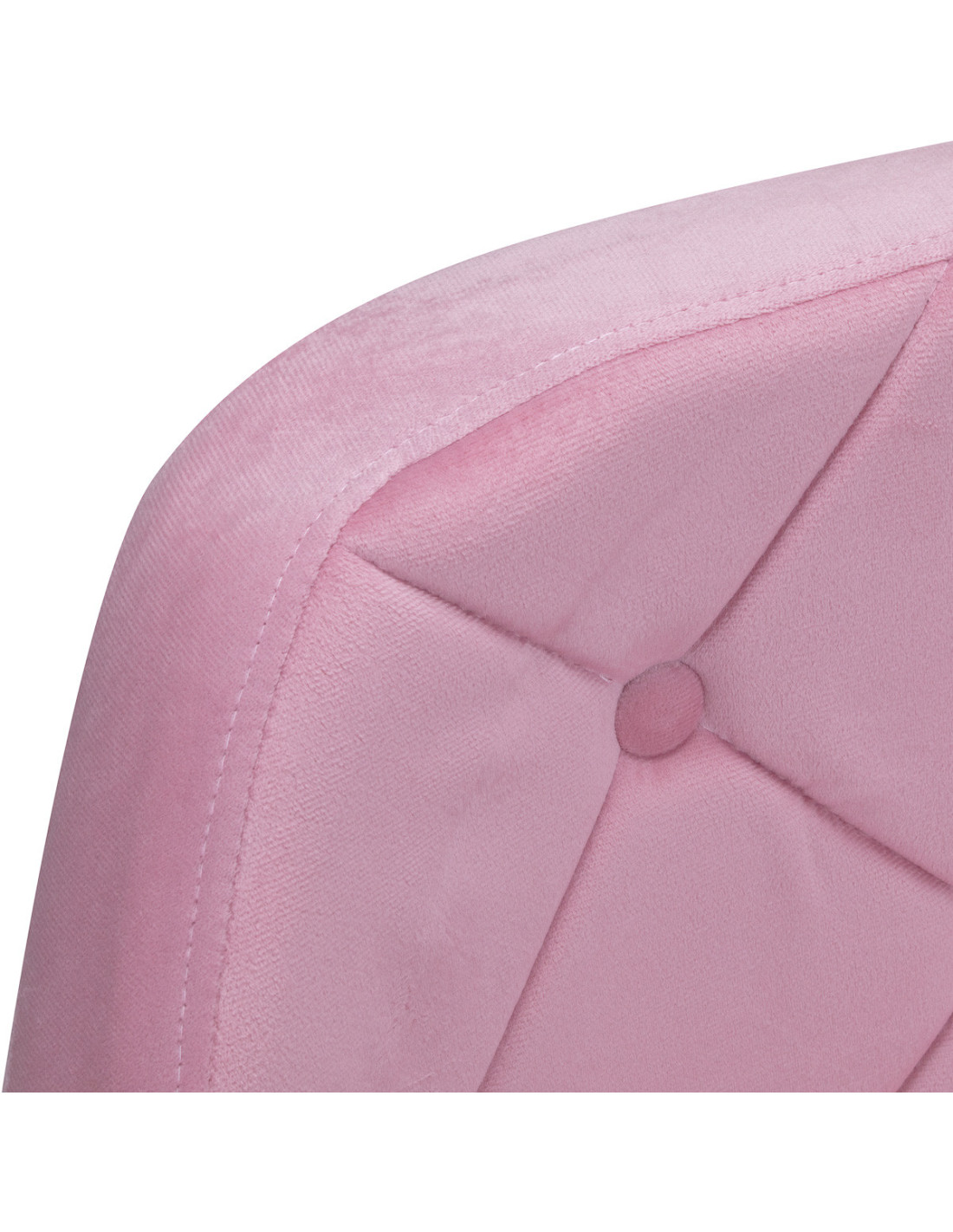 4Rico fotel obrotowy QS-BL14G aksamit różowe 