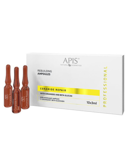 Apis CERAMIDE REPAIR Ampulle für Ceramid und Beta-Glukane, 10 x 3 ml  