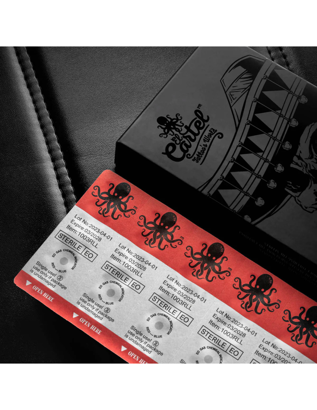 Cartouche de tatouage El Cartel V2 - 0.35 9RM ShortTaper 10szt.