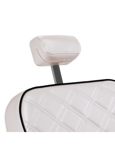Eleganzo Pearl White Barber Chair – Puur design en professioneel comfort