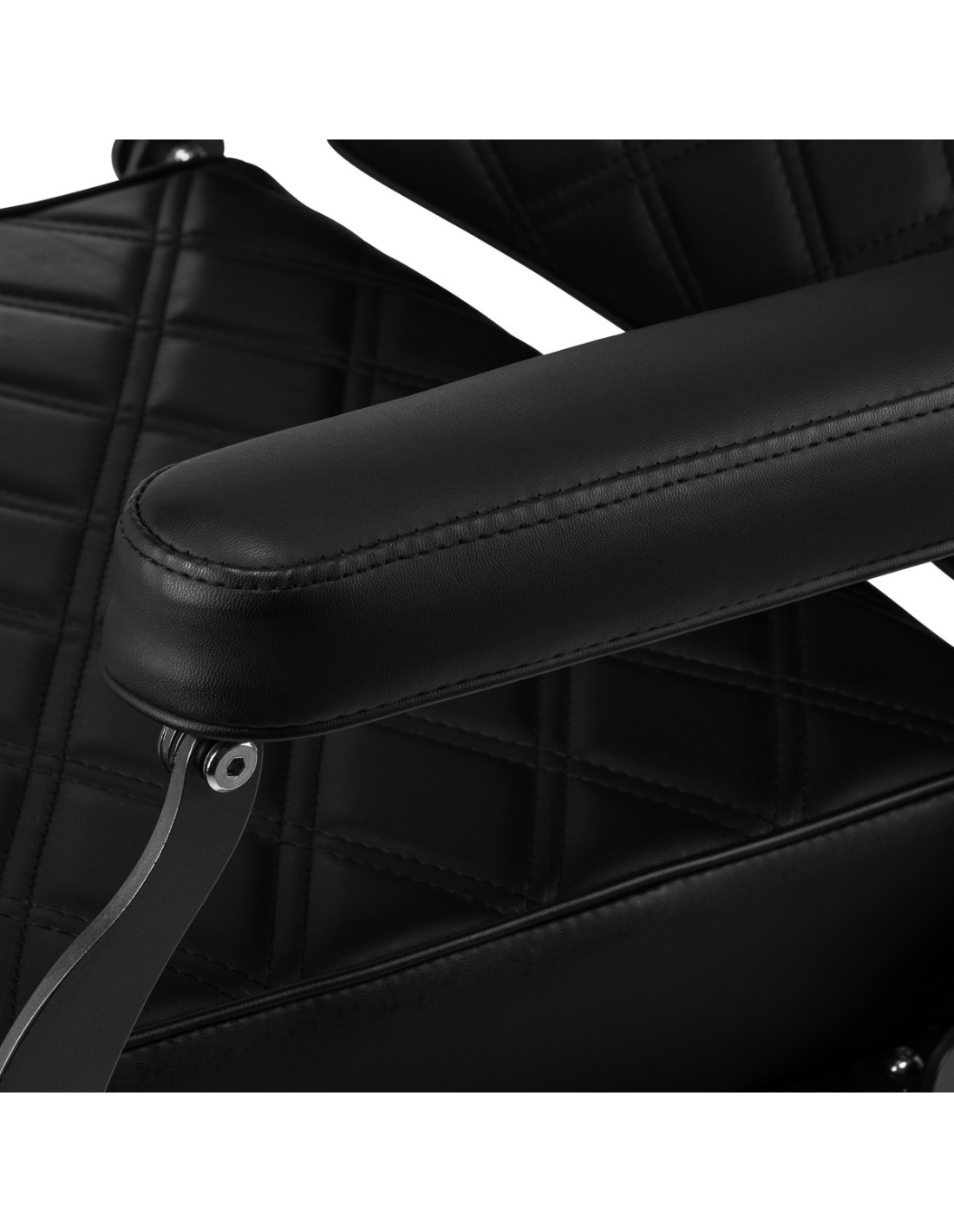 Eleganzo Schwarzer Extra Professioneller Friseurstuhl