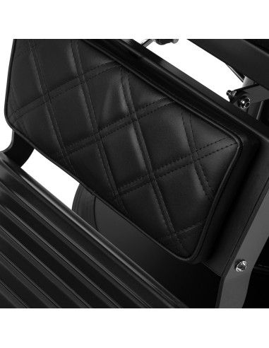 Fauteuil Barbier Professionnel Eleganzo Noir Extra 