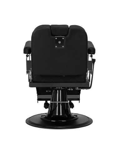 Eleganzo Black Barber chair – Recessed Headrest Version 