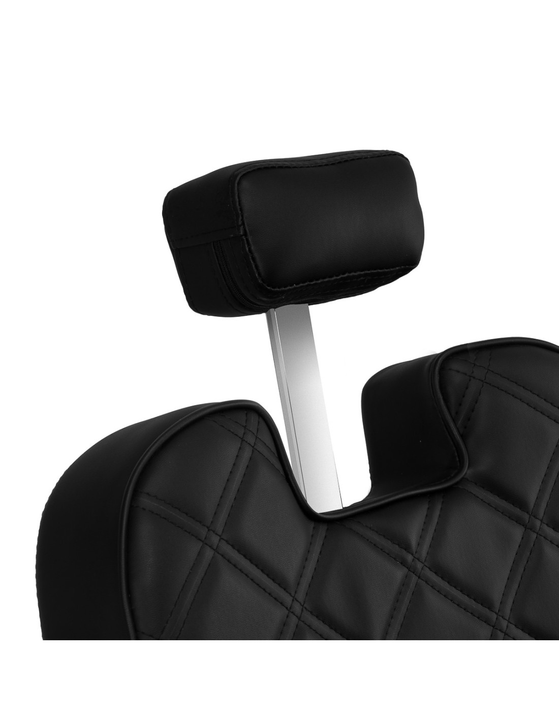 Fauteuil Barbier Eleganzo Noir – Version Repose-tête Encastré 