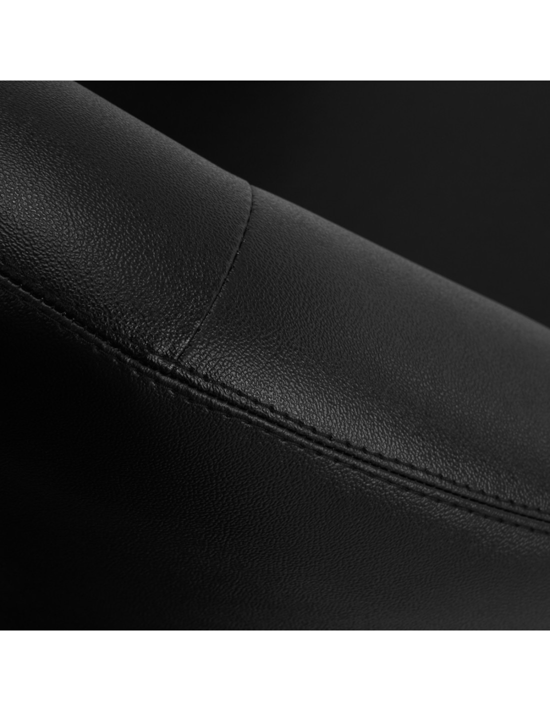 Sillón de peluquería Prestigio negro y dorado 