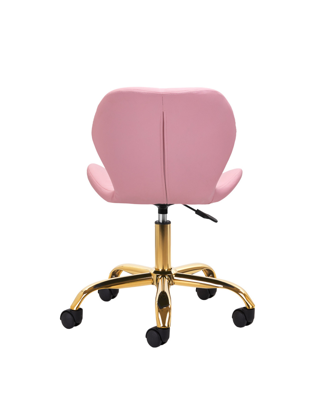 Tabouret cosmétique Elegancia Rose doré 