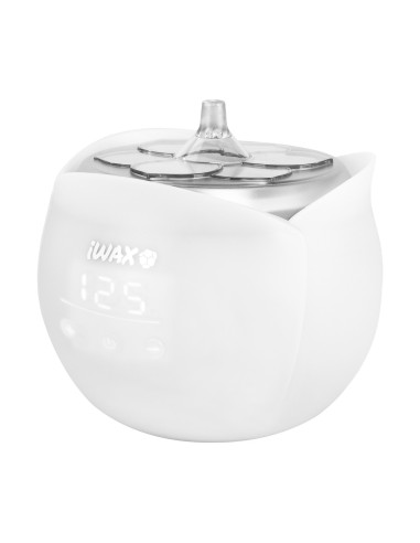 iWax Flower Wax Warmer Biały widok profilu