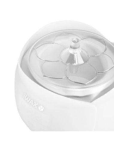 iWax Flower Warmer Bianco vista dall'alto