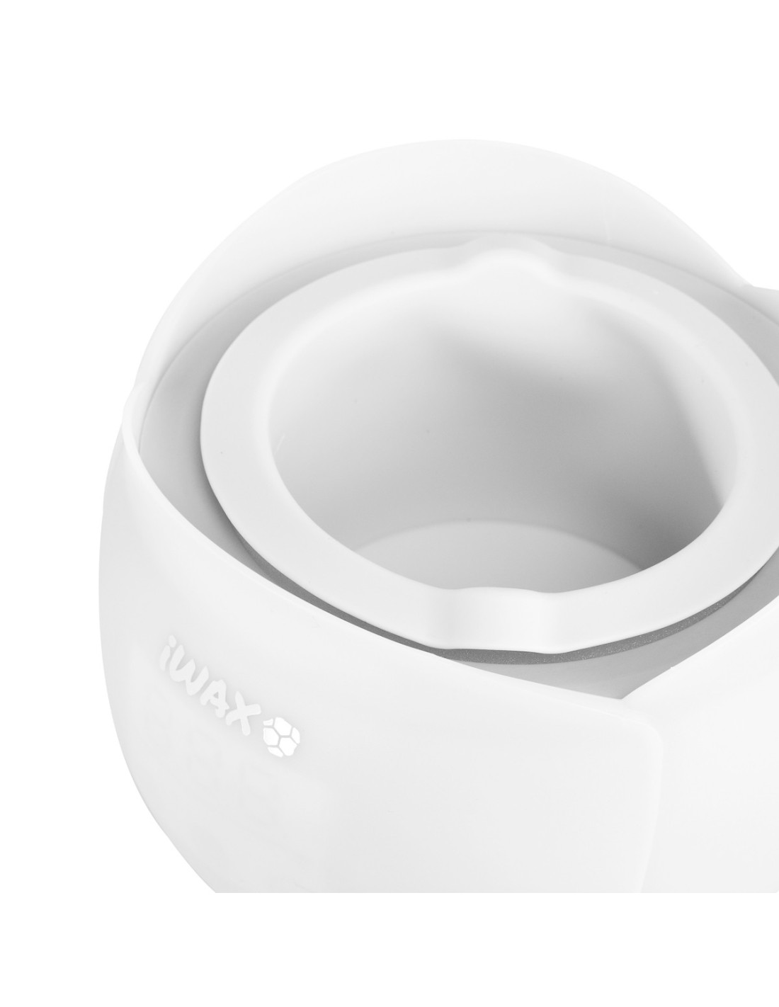 iWax Flower Wax Warmer Wit interieur 1