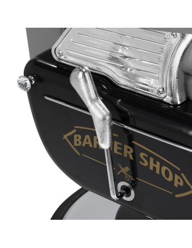 Fauteuil Barbier Majestic Silver GRIS – Élégance & Performance Pro 