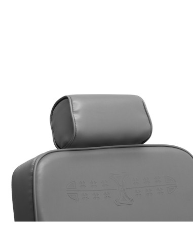 Fauteuil Barbier Majestic Silver GRIS – Élégance & Performance Pro 